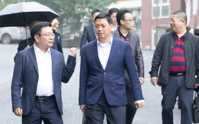 巴南区教委领导莅临重庆工业管理职业学校指导综合高中建设
