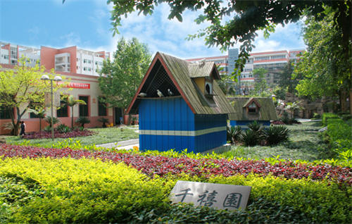 重庆科能高级技工学校校园环境图片欣赏