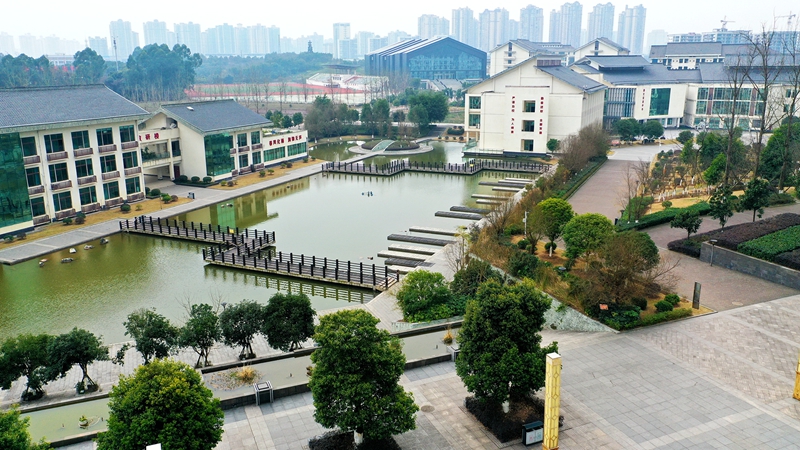 重庆市农业机械化学校学校环境一