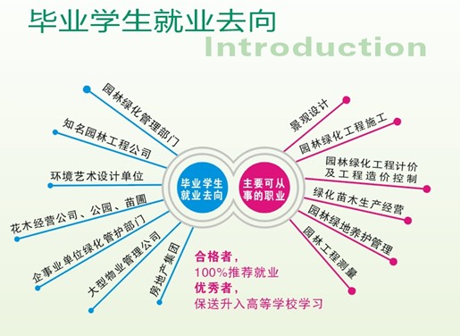 重庆市风景园林技工学校毕业去向